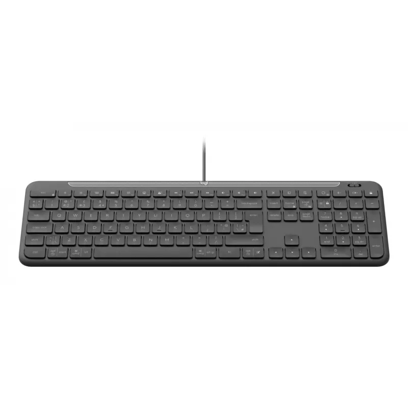 Logitech Signature Slim Wired K620 for Business teclado, layout QWERTZ, grafite