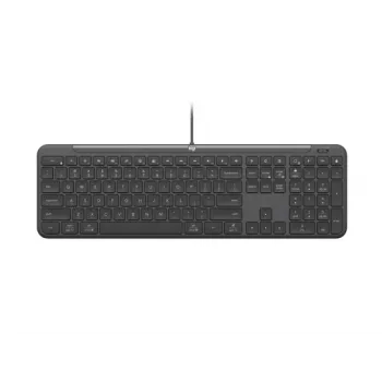 Logitech Signature Slim Wired K620 para Empresas, layout suíço, grafite