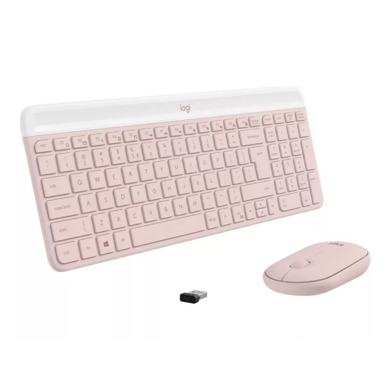 Logitech Slim Wireless Combo MK470 – conjunto de teclado e rato