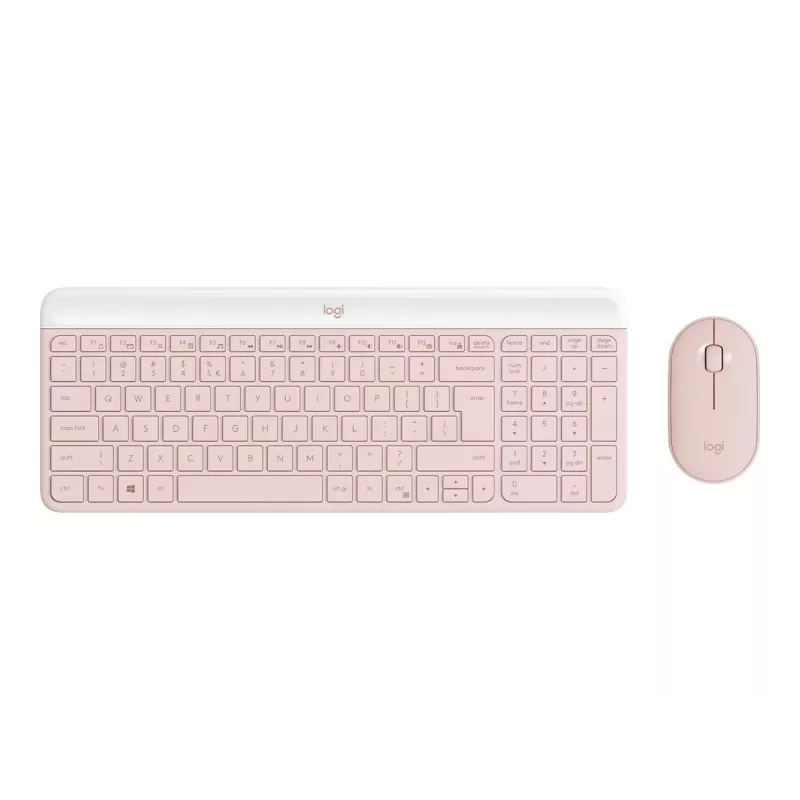 Logitech Slim Wireless Combo MK470 – conjunto de teclado e rato