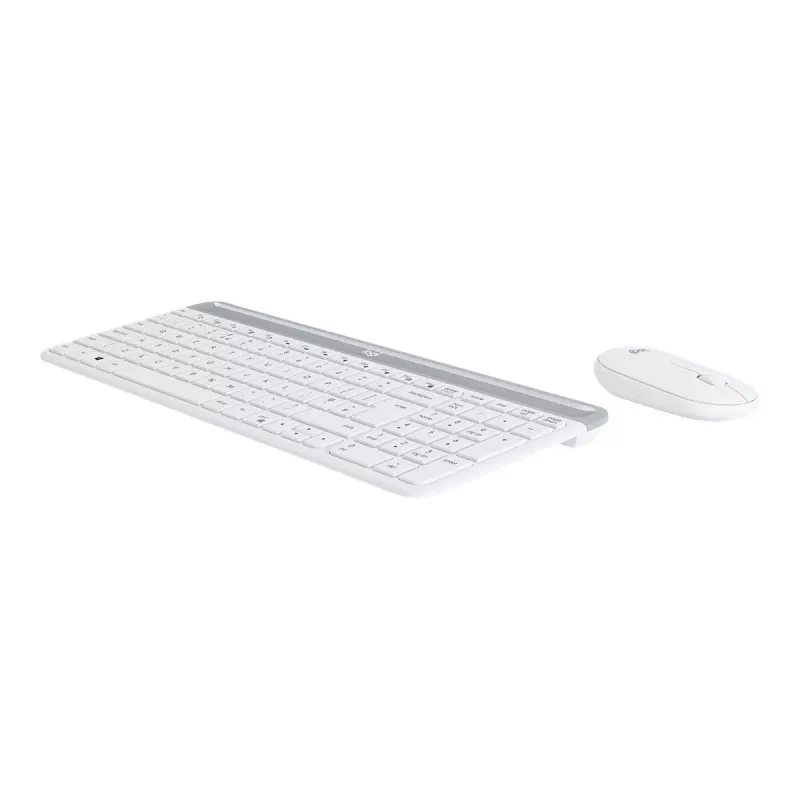Logitech Slim Wireless Combo MK470 - Conjunto de teclado e rato
