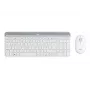 Logitech Slim Wireless Combo MK470 - Conjunto de teclado e rato