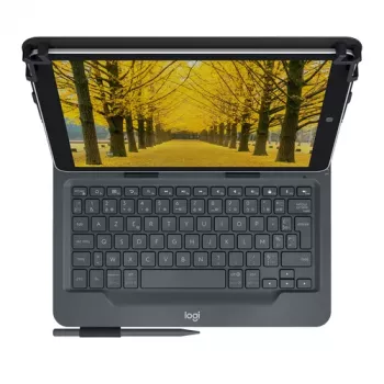 Teclado universal Logitech e capa folio