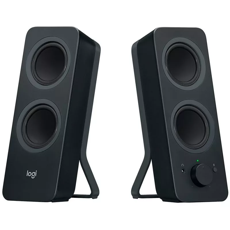 Logitech Z207 2.0 sistema de altifalantes Bluetooth para PC, 5W RMS, preto
