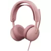 Logitech Zone Wired 2 Auscultadores com microfone, rosa