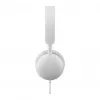 Headset on-ear Logitech Zone Wired 2 USB-C com microfone de arco com cancelamento de ruído, branco-sujo