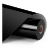 Vinil autoadesivo permanente LOKLiK brilhante preto 30,5 x 180 cm (12