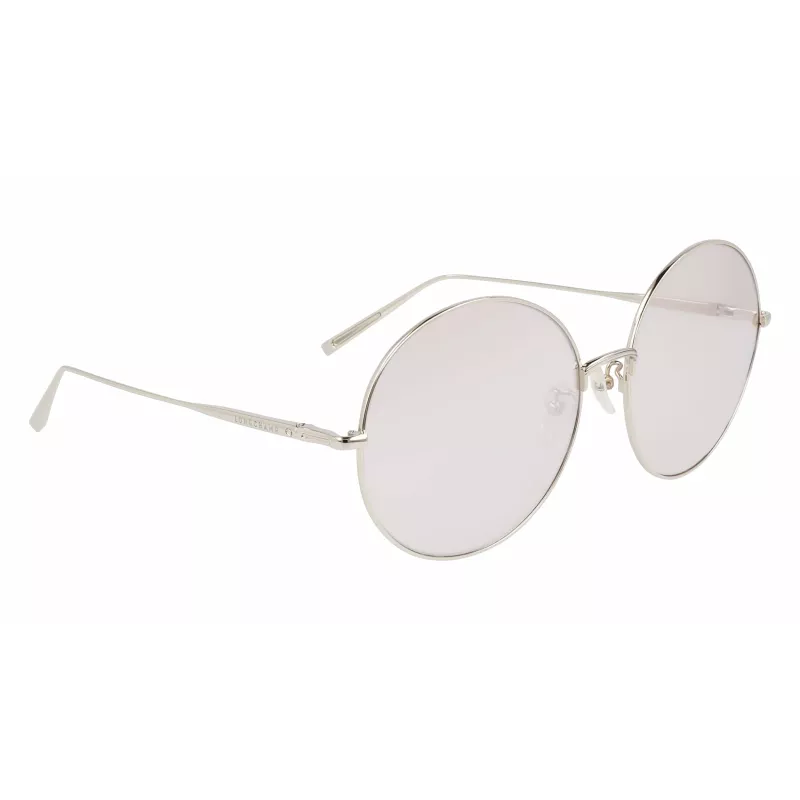 Óculos de sol unissexo Longchamp LO116SA-714 modelo Aviator cor Havana 62mm