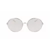 Óculos de sol unissexo Longchamp LO116SA-714 modelo Aviator cor Havana 62mm
