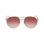 Longchamp LO133S-59770 óculos de sol de mulher Butterfly, armação Havana, lentes degradê castanhas, 59 mm
