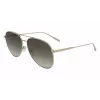Óculos de sol de mulher LONGCHAMP LO139S712 - armação preta, lentes cinzentas degradê 59mm