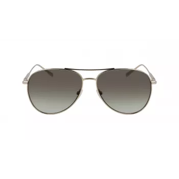Óculos de sol de mulher LONGCHAMP LO139S712 - armação preta, lentes cinzentas degradê 59mm