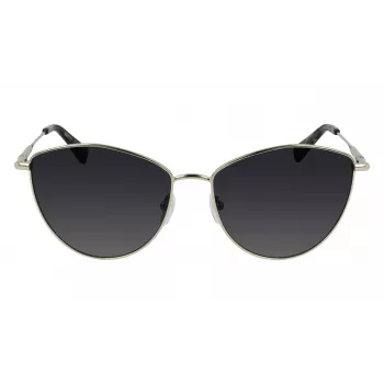 Óculos de sol de mulher Longchamp LO155S-726 cat-eye - Havana castanho degradê, 58 mm