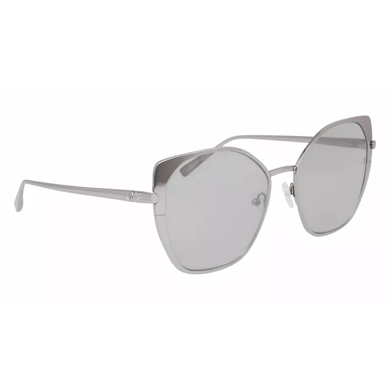 Óculos de sol Longchamp LO175S para mulher armação retangular em acetato Havana 56/18/140 mm