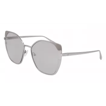 Óculos de sol Longchamp LO175S para mulher armação retangular em acetato Havana 56/18/140 mm