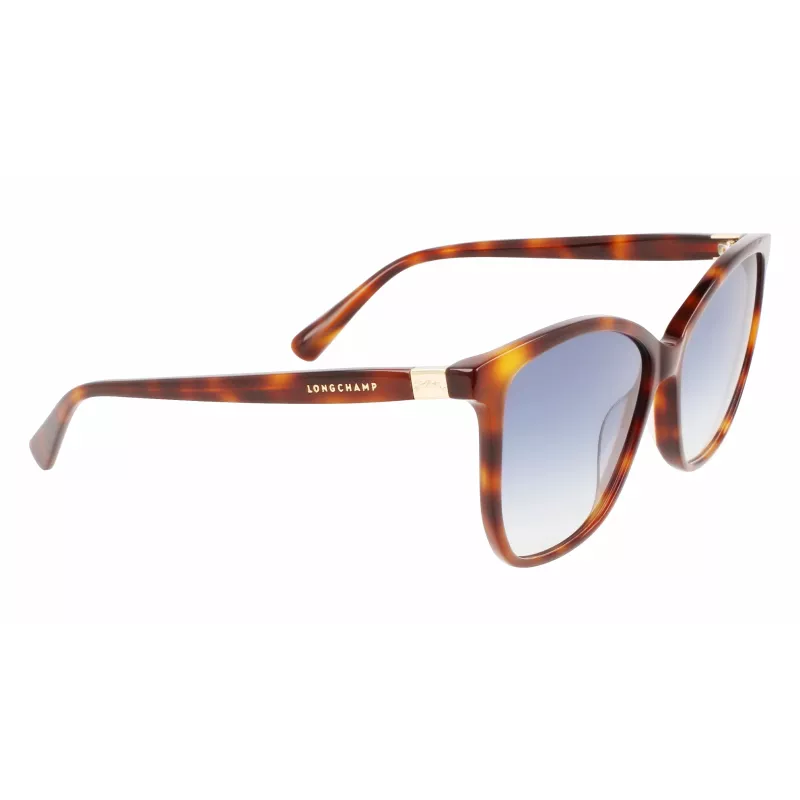 Longchamp LO708S-230 óculos de sol de mulher Havana castanho degradê 57mm