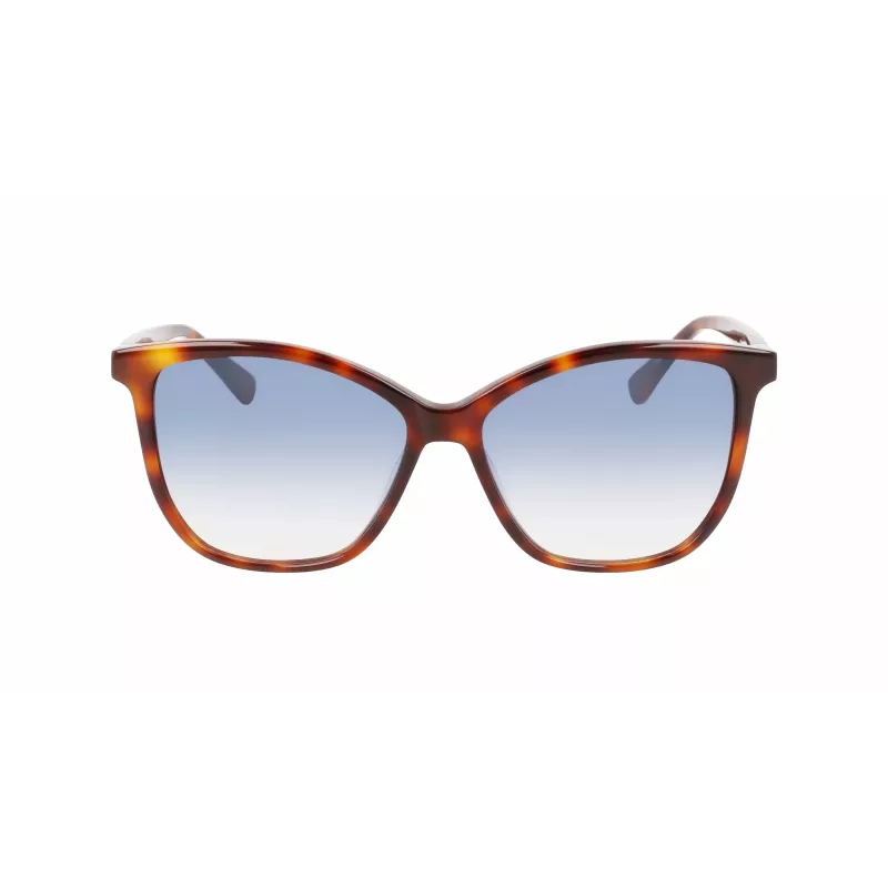 Longchamp LO708S-230 óculos de sol de mulher Havana castanho degradê 57mm