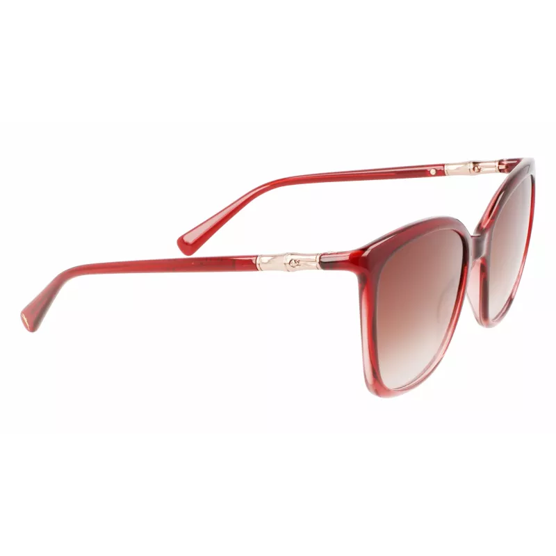 Longchamp LO710S-604 Óculos de sol de mulher Havana castanho degradê 56 mm