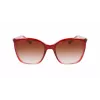 Longchamp LO710S-604 Óculos de sol de mulher Havana castanho degradê 56 mm