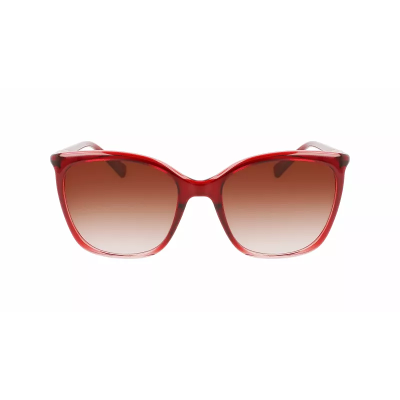 Longchamp LO710S-604 Óculos de sol de mulher Havana castanho degradê 56 mm