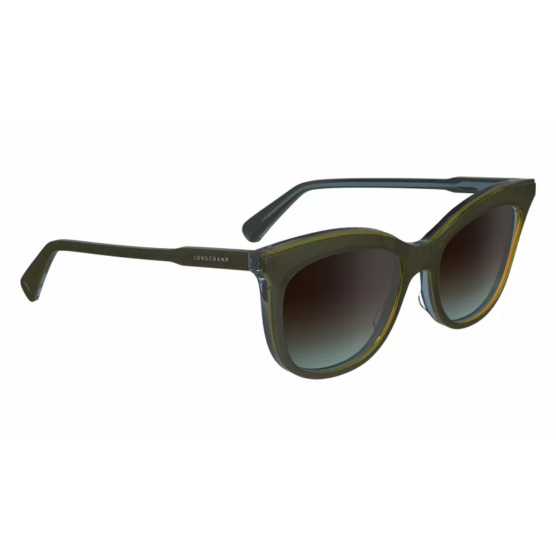 Óculos de sol LONGCHAMP LO738S5318310 mulher borboleta Havana castanho 53 mm