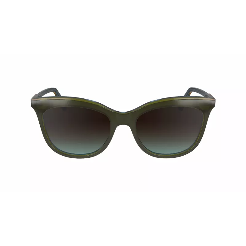 Óculos de sol LONGCHAMP LO738S5318310 mulher borboleta Havana castanho 53 mm