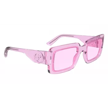 LONGCHAMP LO743S5323650 Óculos de sol quadrados de acetato para mulher 53/23/140 mm
