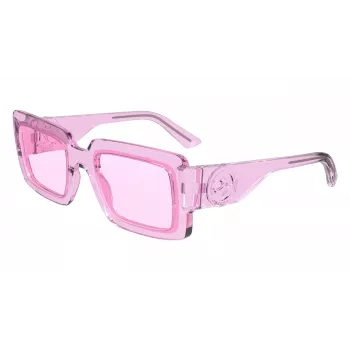 LONGCHAMP LO743S5323650 Óculos de sol quadrados de acetato para mulher 53/23/140 mm