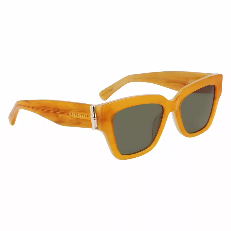 Óculos de sol de mulher Longchamp LO745S-741 Havana Acetato Quadrados 53mm