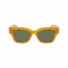 Óculos de sol de mulher Longchamp LO745S-741 Havana Acetato Quadrados 53mm