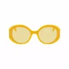 LONGCHAMP LO758S-741 Óculos de sol quadrados de acetato para mulher Havana castanho degradê 53mm