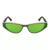 Óculos de sol de mulher Longchamp LO761S5615318 armação de acetato Havana lentes degradê castanhas 56/15/140 mm