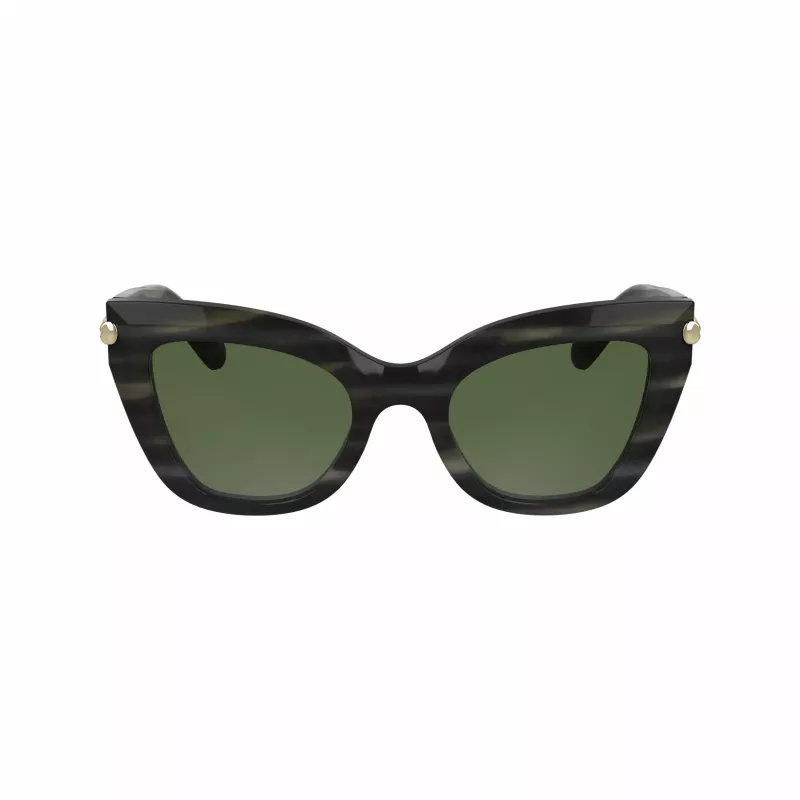 Óculos de sol de mulher LONGCHAMP LO775S-36 Havana castanho degradê 50mm