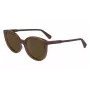 Longchamp óculos de sol para mulher borboleta LO739S5020206 armação de acetato castanha lentes castanhas degradê 50/20/140 mm