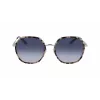 Óculos de sol de mulher LONGCHAMP LO163S-743 estilo gatinho Havana castanho degradê 58 mm
