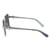 Óculos de sol LONGCHAMP mulher cat-eye LO181S5617044 - armação de acetato Havana, lentes castanhas degradê, 56 mm
