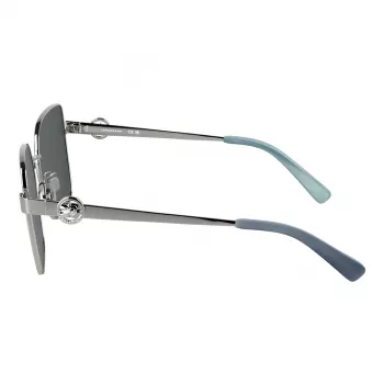 Óculos de sol LONGCHAMP mulher cat-eye LO181S5617044 - armação de acetato Havana, lentes castanhas degradê, 56 mm