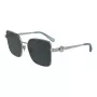 Óculos de sol LONGCHAMP mulher cat-eye LO181S5617044 - armação de acetato Havana, lentes castanhas degradê, 56 mm