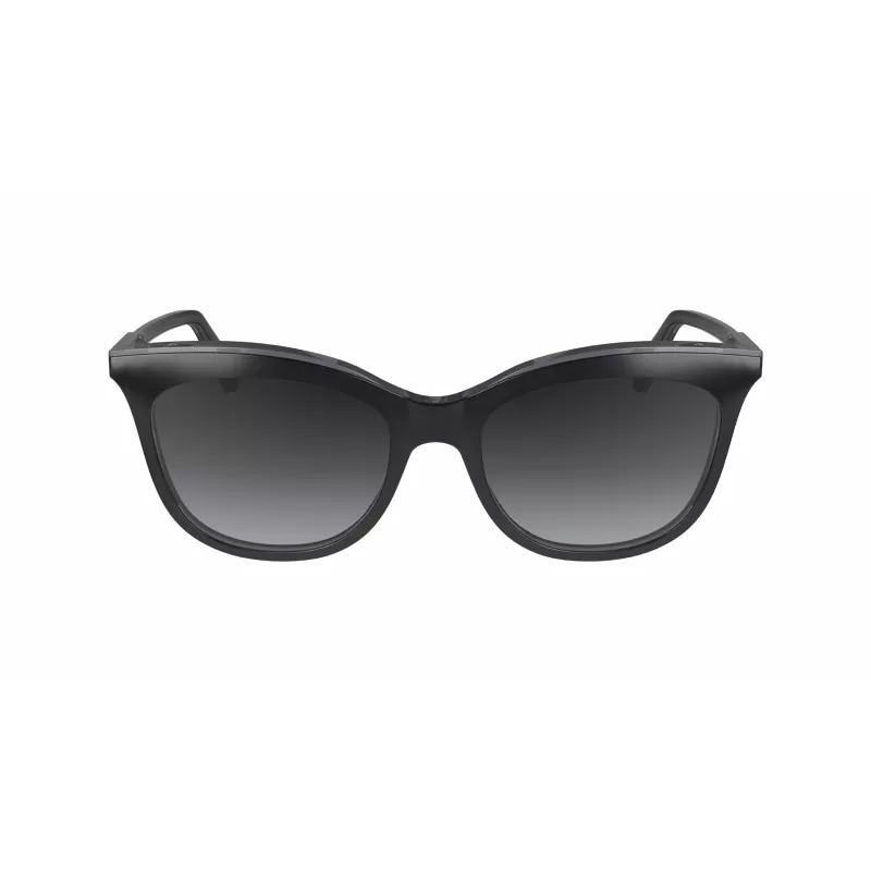 LONGCHAMP óculos de sol para mulher cat-eye LO738S5318018 - armação de acetato Havana com lentes castanhas degradê - 53/18/140 mm
