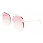 Óculos de sol de mulher Longchamp LO160S716 borboleta Havana com lentes cinzentas degradê (65/17/140 mm)