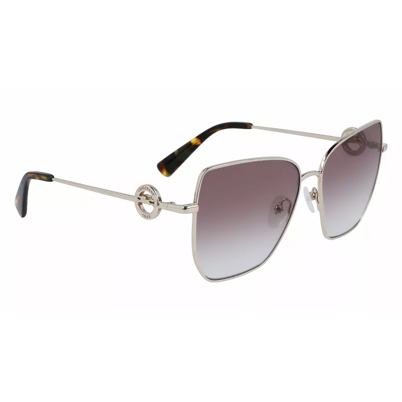 Óculos de sol de mulher LONGCHAMP LO169S5815724 estilo gatinho Havana castanho degradê 58 mm