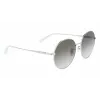 Óculos de sol de mulher Longchamp LO157SA-452 - armação azul, lentes cinzentas degradê - 58/18/140 mm