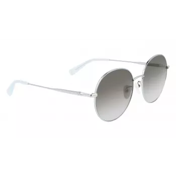 Óculos de sol de mulher Longchamp LO157SA-452 - armação azul, lentes cinzentas degradê - 58/18/140 mm