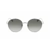 Óculos de sol de mulher Longchamp LO157SA-452 - armação azul, lentes cinzentas degradê - 58/18/140 mm