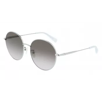 Óculos de sol de mulher Longchamp LO157SA-452 - armação azul, lentes cinzentas degradê - 58/18/140 mm