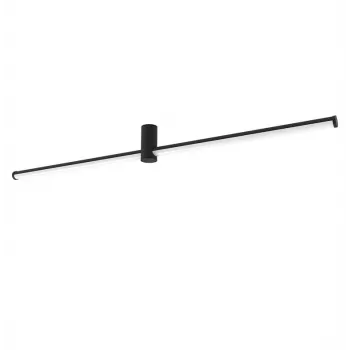 Candeeiro de teto LONGO 23W 3K preto