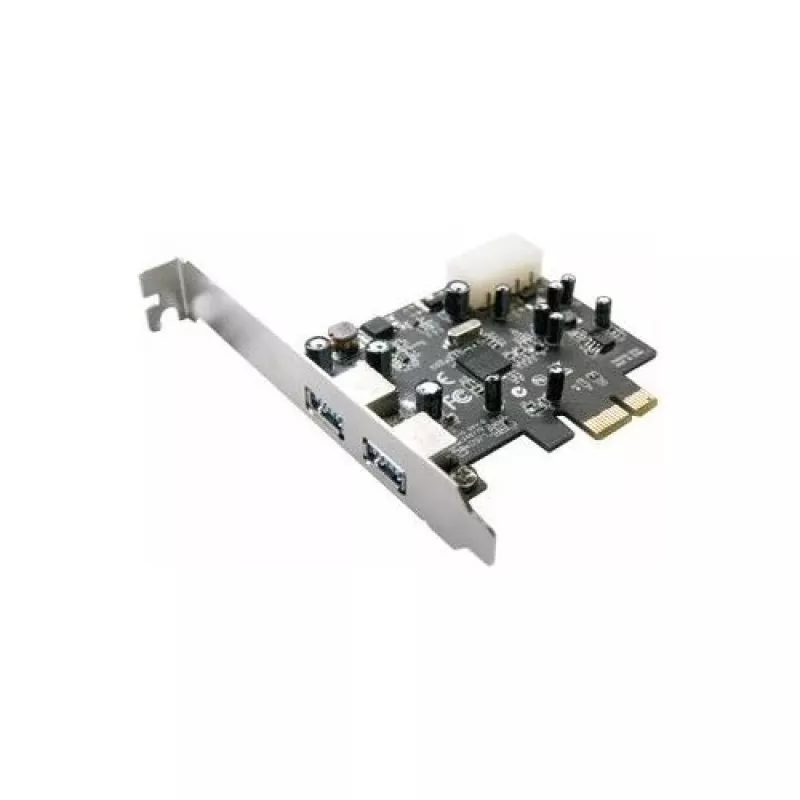 Longshine LCS-6380-4 Placa adaptadora USB 3.0 PCIe x1 com 4 portas Type-A externas