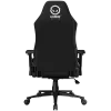 Cadeira de gaming ergonómica LORGAR CHA41 Advanced, tecido premium anti-manchas, preto/branco