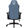 Cadeira gaming ergonómica LORGAR CHA41 Advanced, tecido premium anti-manchas, azul