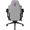 Cadeira gaming ergonómica LORGAR CHA41 Advanced, tecido premium anti-manchas, cinzento